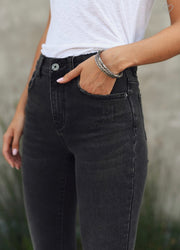 Heartbreaker Grey Risen Ankle Jeans