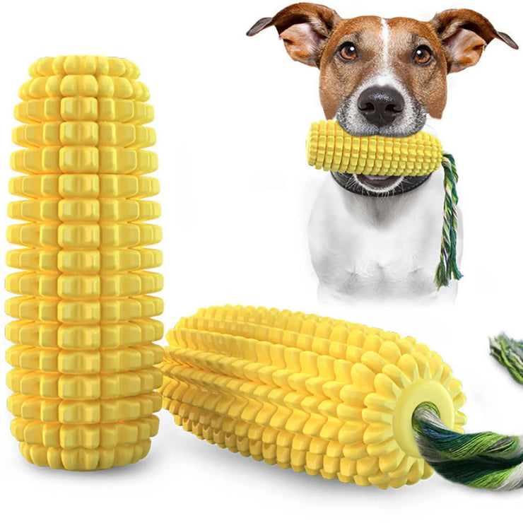 Corn Cob Dog Chew Toy