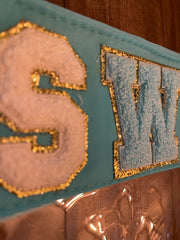 Chenille Letter Pouches
